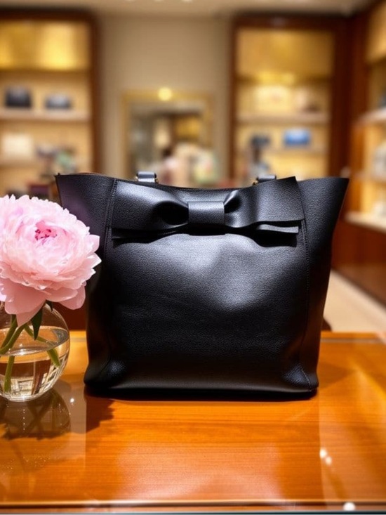 Handbags - Kate Spade Black Drive Bow Satchel Bag